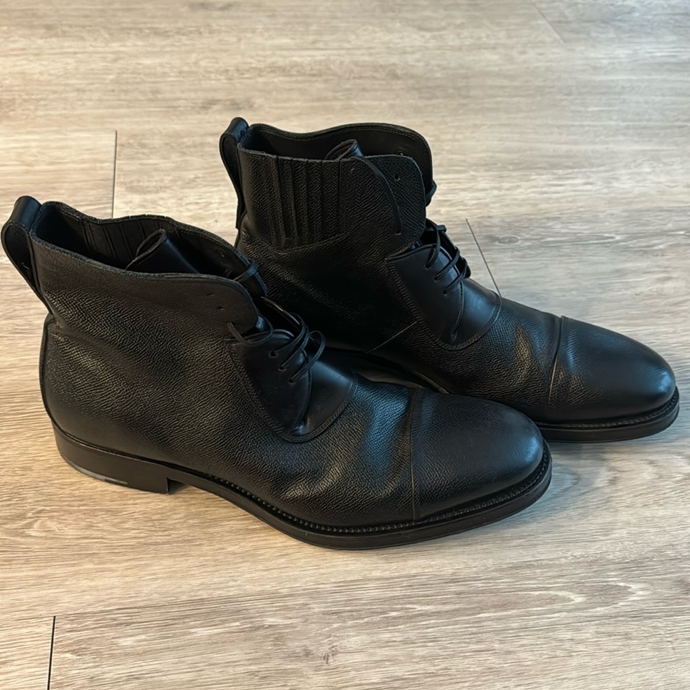 【送料&関税込】Ferragamo Leather Boots Ferragamo Torris knee-length Boots | Black | FARFETCH